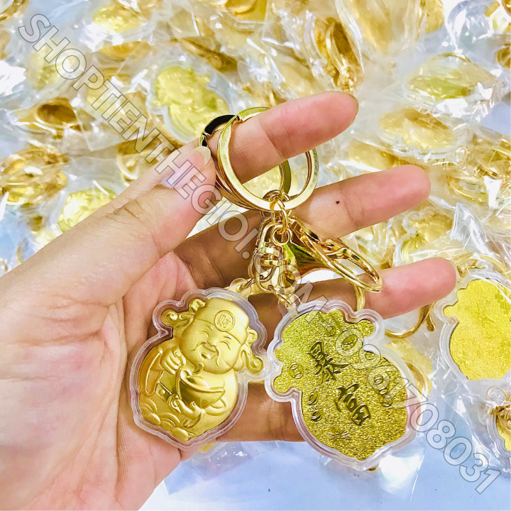 Combo 20 Móc Khóa Ông Thần Tài Vàng - SP005978